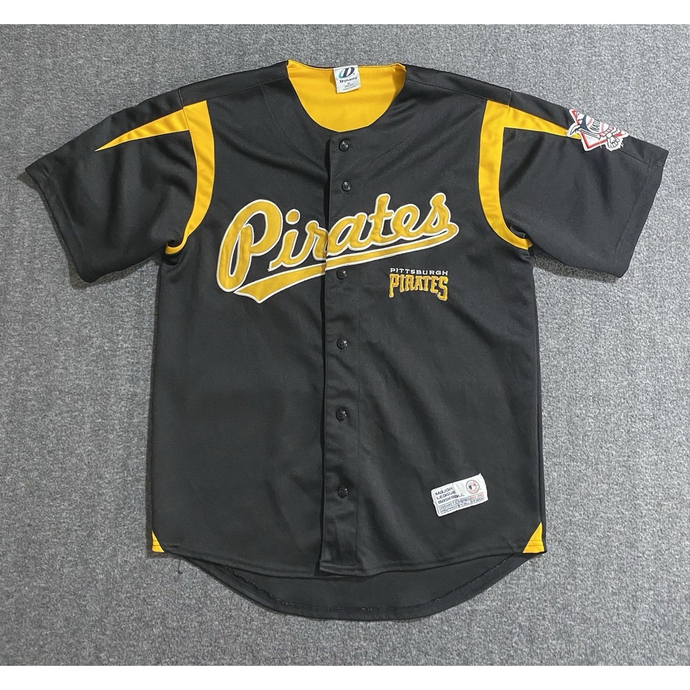 Pittsburgh Pirates Button Front Baseball Jersey Size M